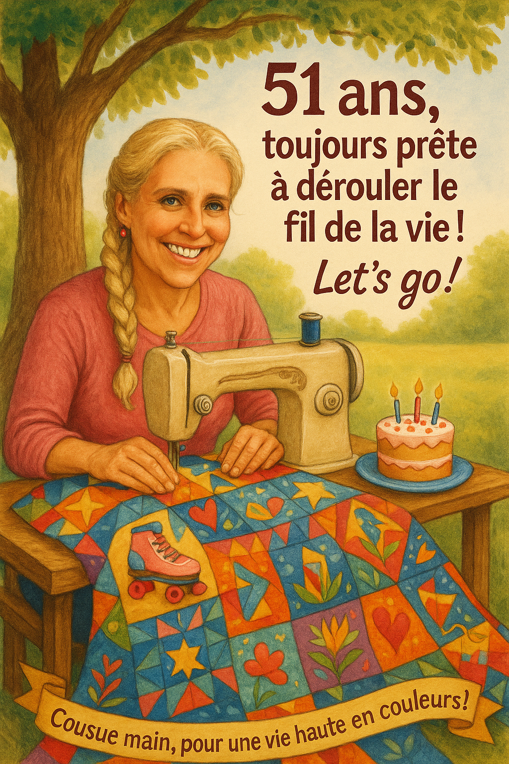Example of a personalized card